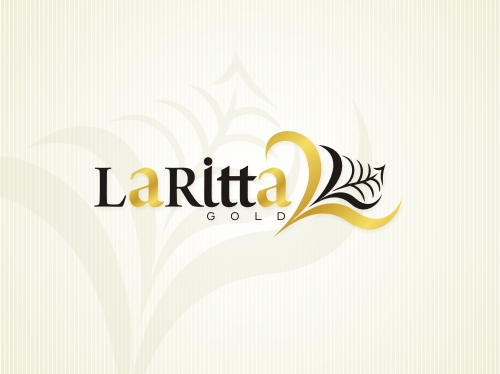 Laritta Gold Logo Design